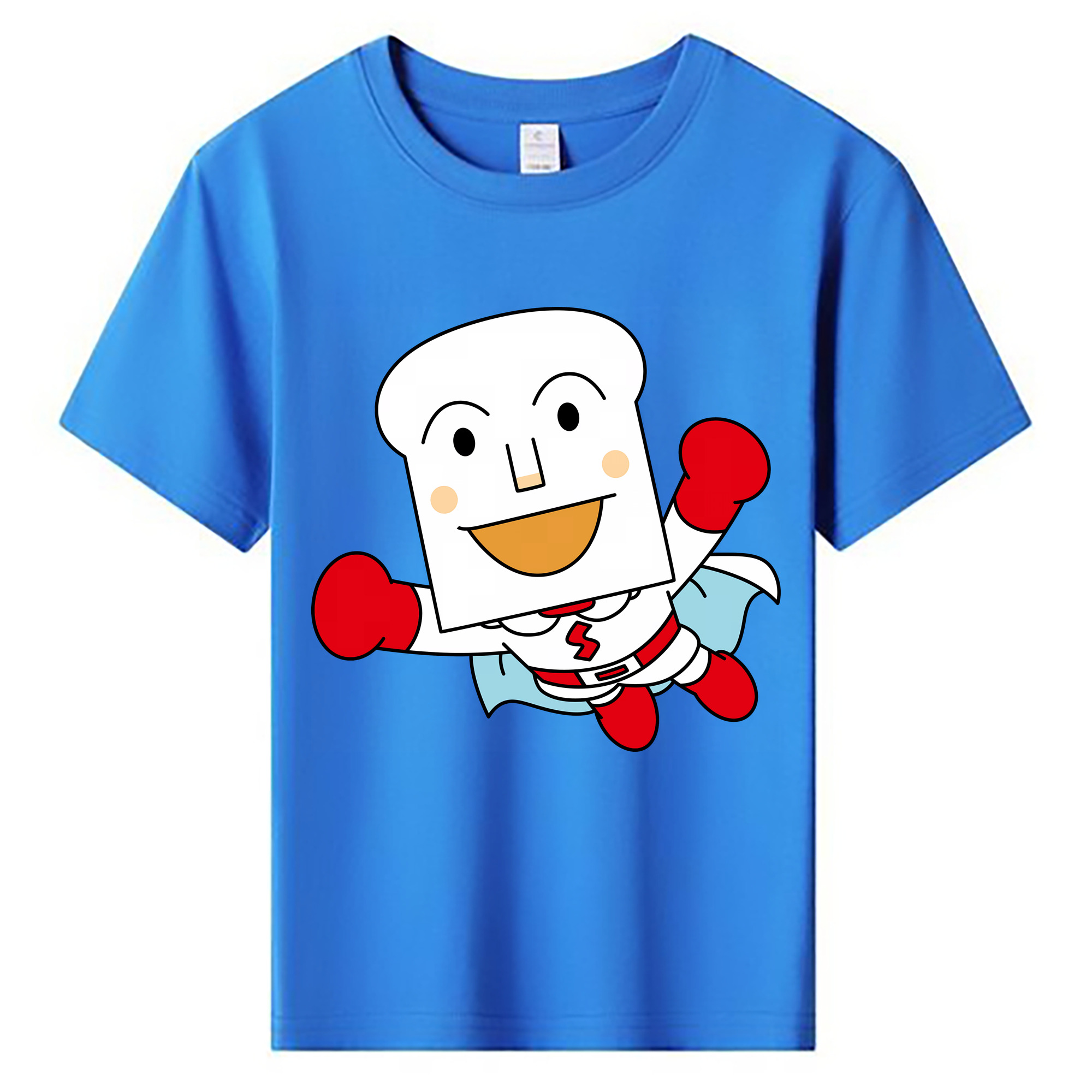 （画像用） アンパンマン Anpanman 綿100％キッズTシャツ（フロントプリント）